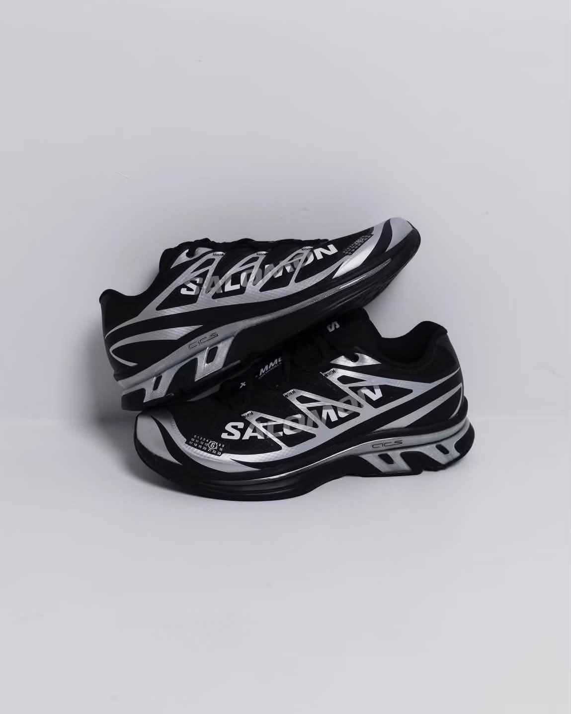 MM6 × Salomon XT‑MM6黑银|未来感户外跑鞋